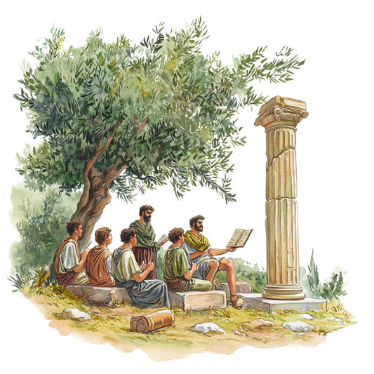 Ancient Greece Fabric Panel 1