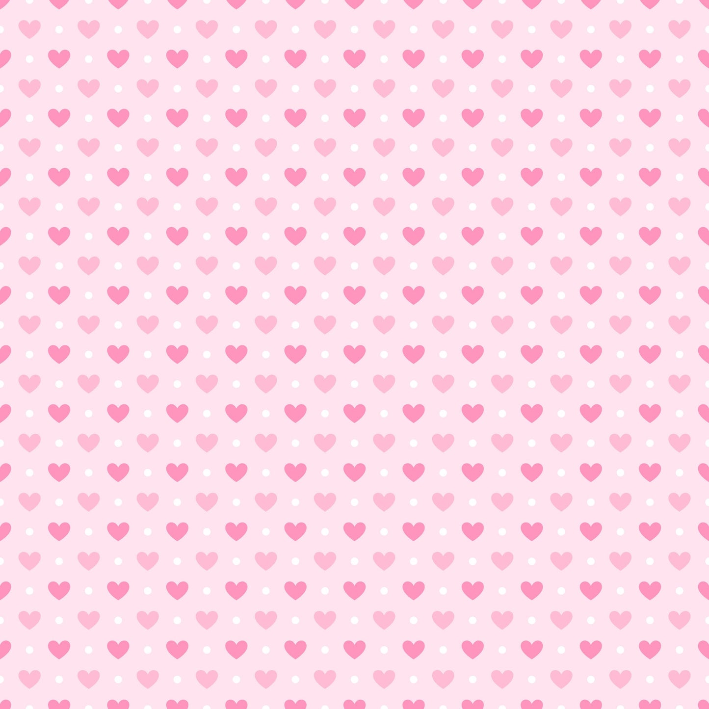 Pink Tea Party Pattern 5 Quilting Cotton Fabric