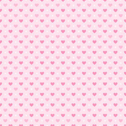 Pink Tea Party Pattern 5 Quilting Cotton Fabric