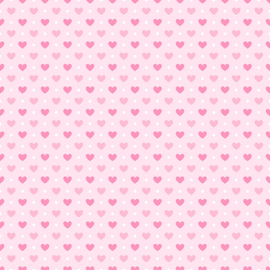 Pink Tea Party Pattern 5 Quilting Cotton Fabric