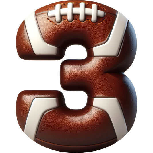 Football Alphabet Fabric Panel 2