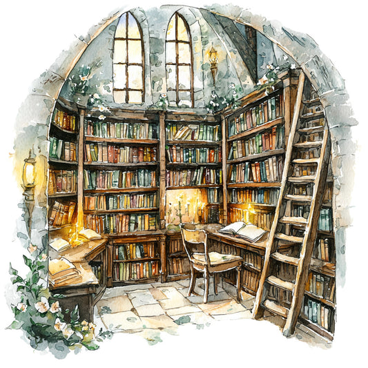 Wizard School Fabric Panel 12