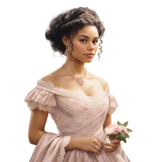 Regency Era Fabric Panel 21