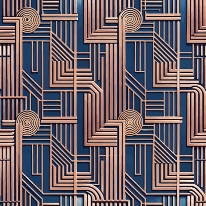 Art Deco Pattern 54 Quilting Cotton Fabric