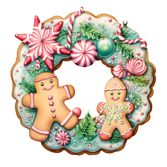 A Retro Christmas Fabric Panel 6