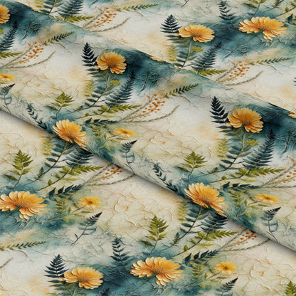 Tropical Autumn Pattern 8 Quilting Cotton Fabric