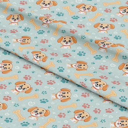 Dog Paws Pattern 9 Quilting Cotton Fabric