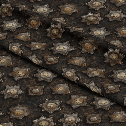 The Western Life Pattern 40 Quilting Cotton Fabric