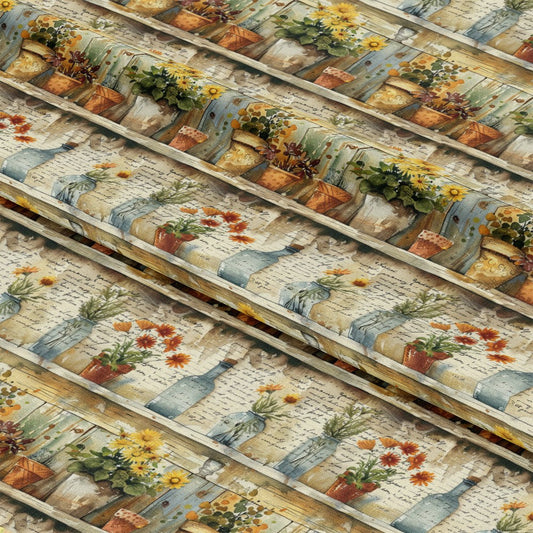 Farm Life Pattern 5 Quilting Cotton Fabric