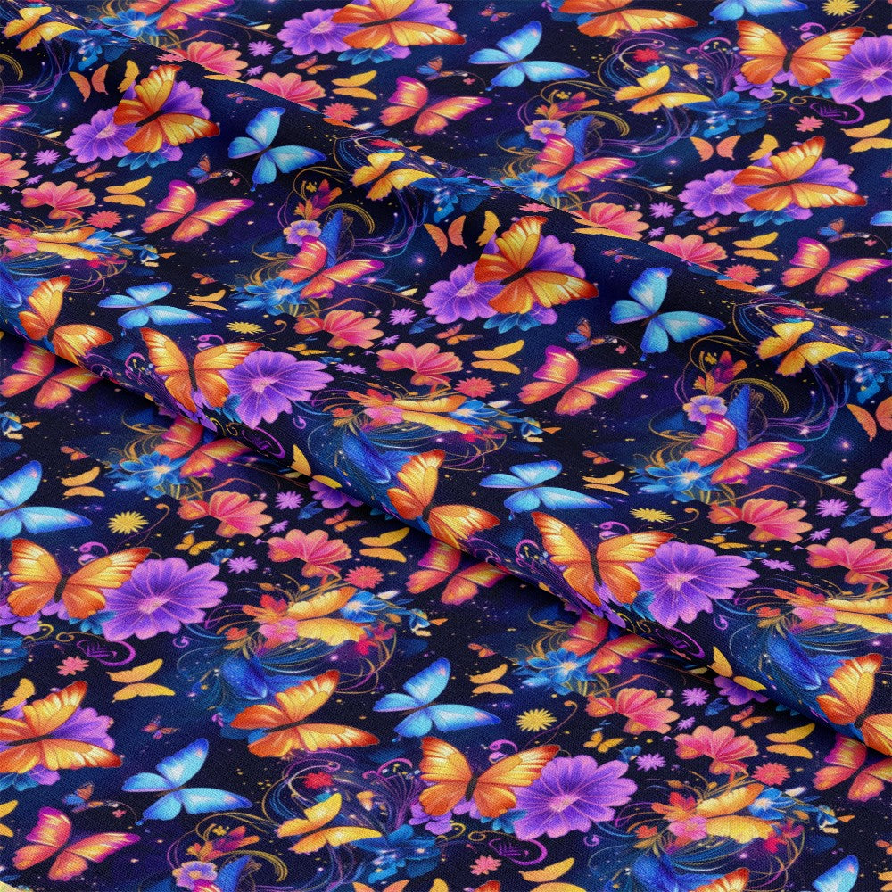 Fantasy Butterflies Pattern 14 Quilting Cotton Fabric