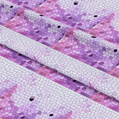 Mosaic Love Pattern 15 Quilting Cotton Fabric
