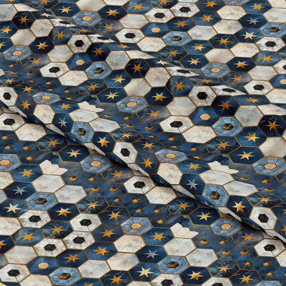 Baroque Celestial Pattern 7 Quilting Cotton Fabric