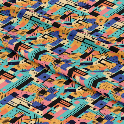 Groovy Boho Hippie Pattern 16 Quilting Cotton Fabric