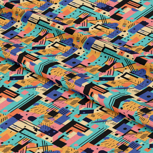 Groovy Boho Hippie Pattern 16 Quilting Cotton Fabric