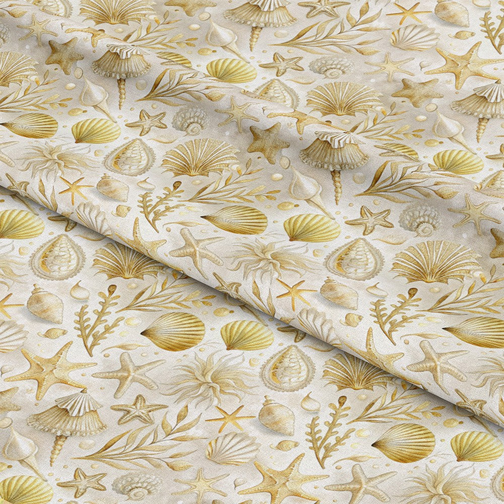 Magical Sea Pattern 2 Quilting Cotton Fabric