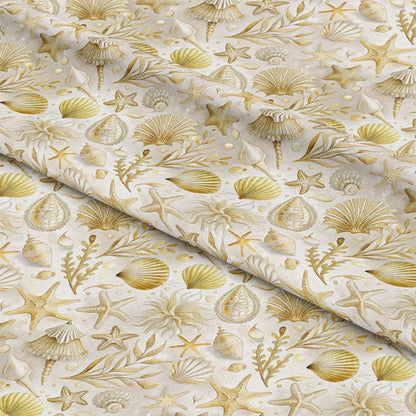Magical Sea Pattern 2 Quilting Cotton Fabric