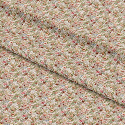 English Garden Pattern 4 Quilting Cotton Fabric