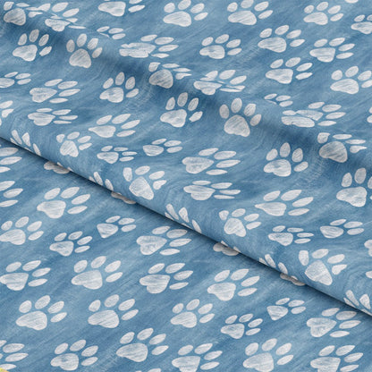 Dog Paws Pattern 13 Quilting Cotton Fabric
