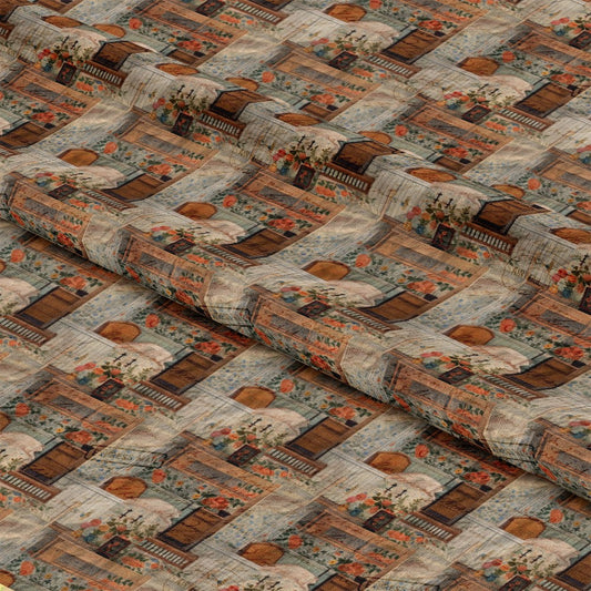 Cottagecore Scrapbook Pattern 6 Quilting Cotton Fabric