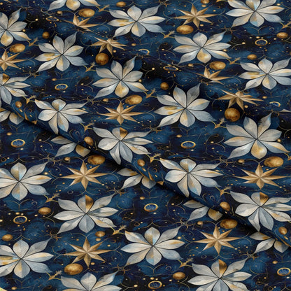 Baroque Celestial Pattern 5 Quilting Cotton Fabric