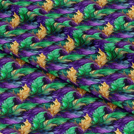 French Quarter Marti Gras Pattern 1 Quilting Cotton Fabric