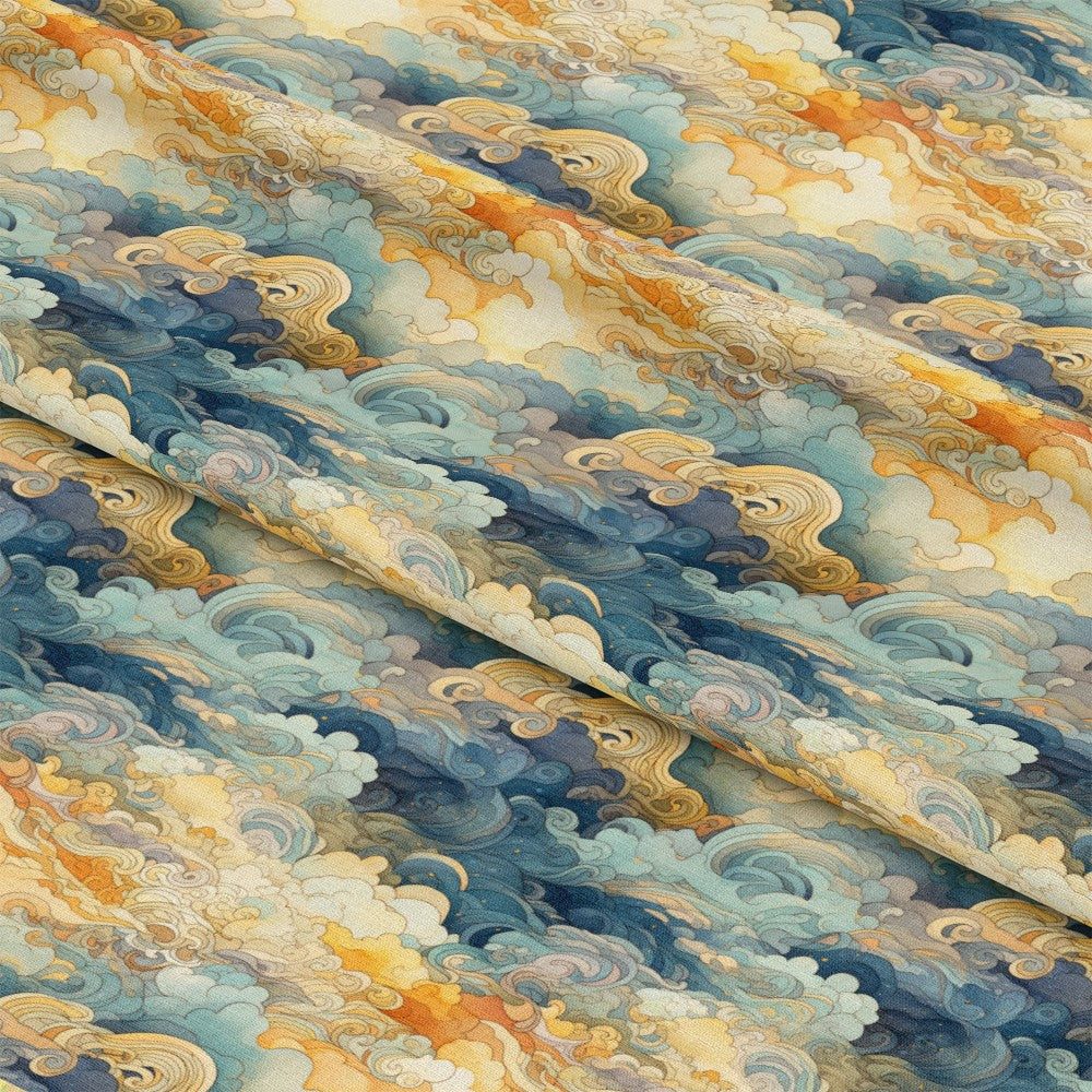 Sunset Skies Pattern 2 Quilting Cotton Fabric
