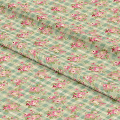 Country Girl Plaid Pattern 11 Quilting Cotton Fabric