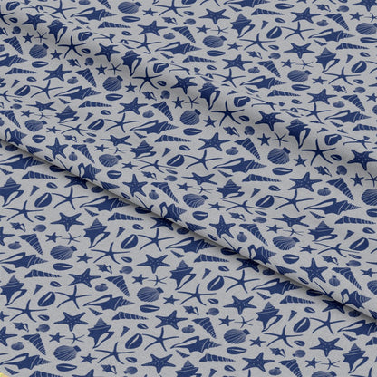 Boho Sea Shells Pattern 5 Quilting Cotton Fabric