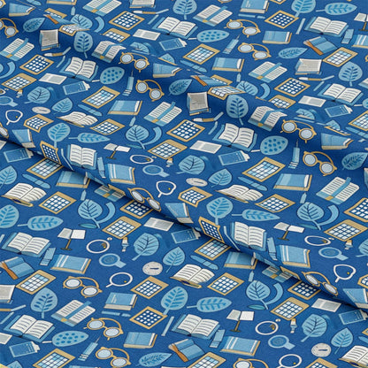 Back to School Pattern 8 Quilting Cotton Fabric