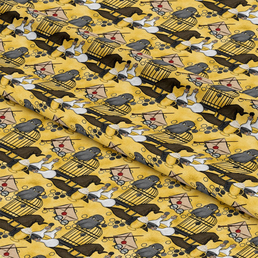 Wizard Magic School Pattern 3 Quilting Cotton Fabric