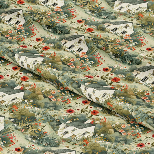 Celias Cottagecore Pattern 2 Quilting Cotton Fabric