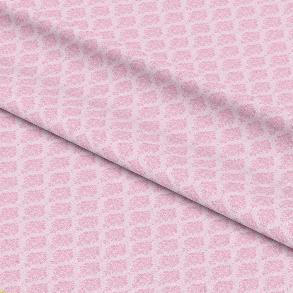 Pink Tea Party Pattern 11 Quilting Cotton Fabric