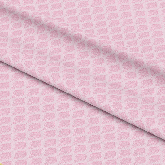 Pink Tea Party Pattern 11 Quilting Cotton Fabric