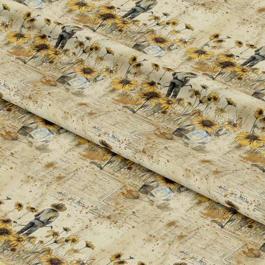 Farm Life Pattern 39 Quilting Cotton Fabric