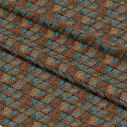 Rusted Iron Metal Textures Pattern 3 Quilting Cotton Fabric