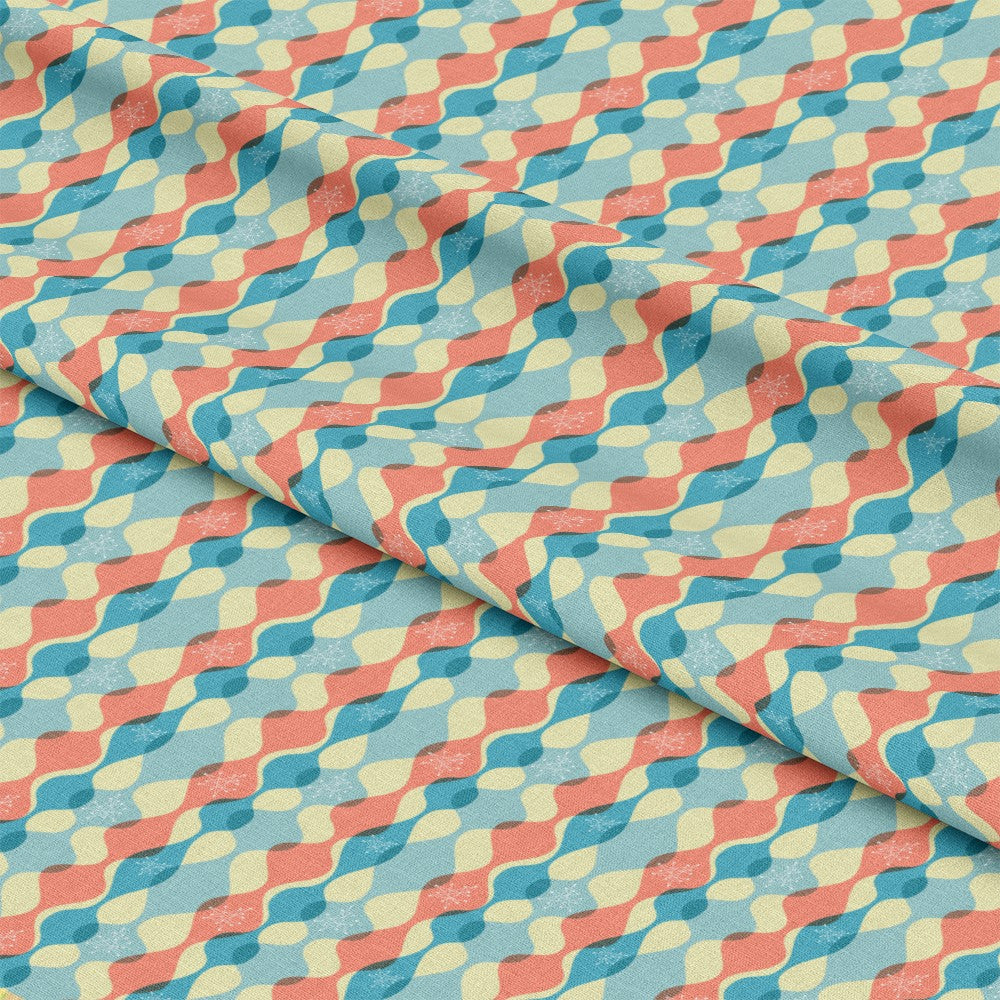 1950s Atomic Age Pattern 6 Quilting Cotton Fabric