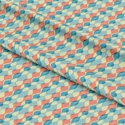1950s Atomic Age Pattern 6 Quilting Cotton Fabric