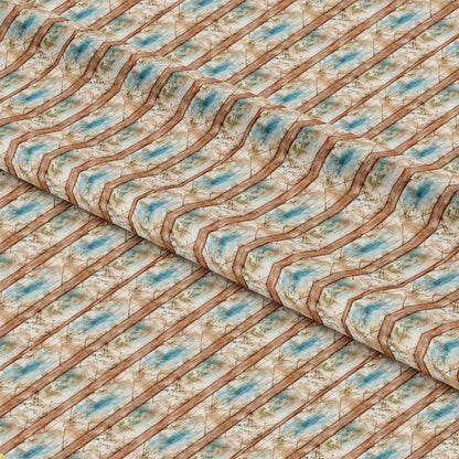 Shabby Rustique Pattern 3 Quilting Cotton Fabric