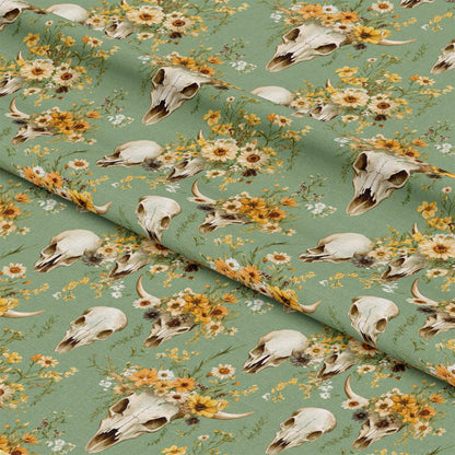 The Western Life Pattern 54 Quilting Cotton Fabric