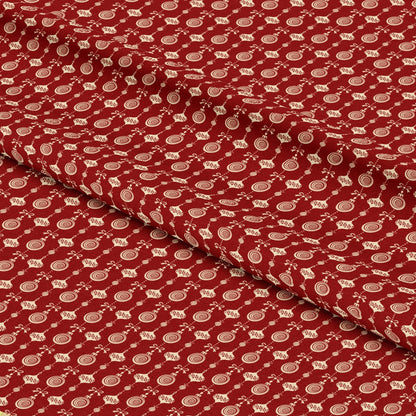 Christmas Love Pattern 6 Quilting Cotton Fabric