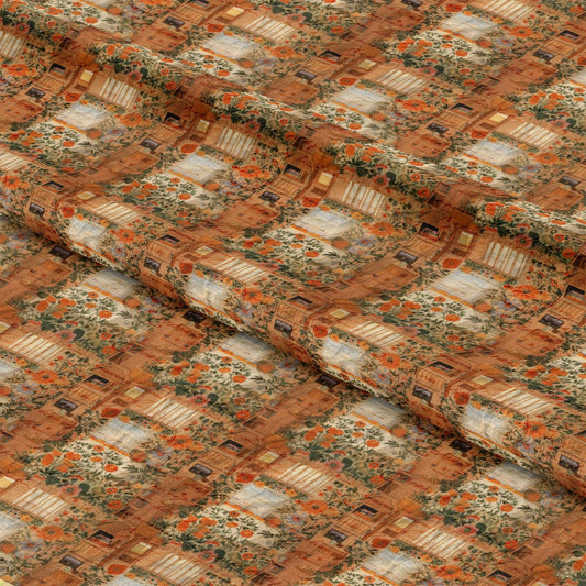 Cottagecore Scrapbook Pattern 7 Quilting Cotton Fabric