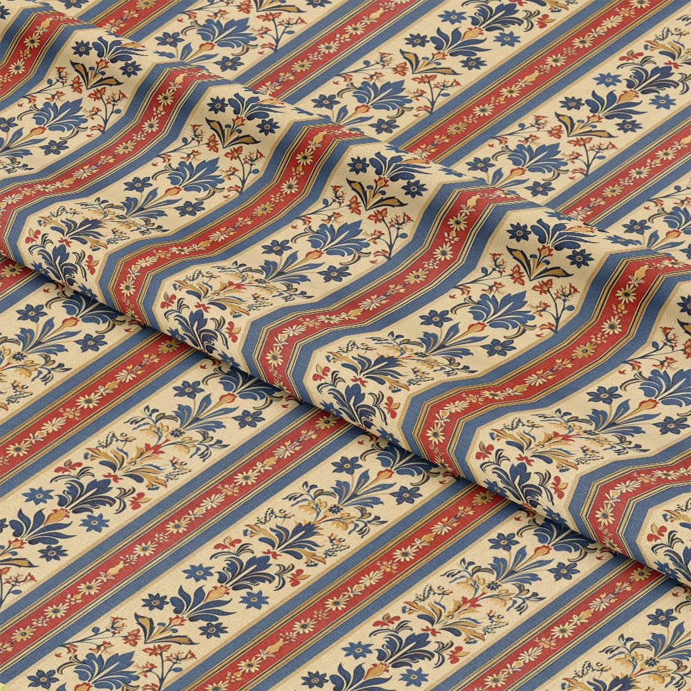 Medieval French Pattern 2 Quilting Cotton Fabric