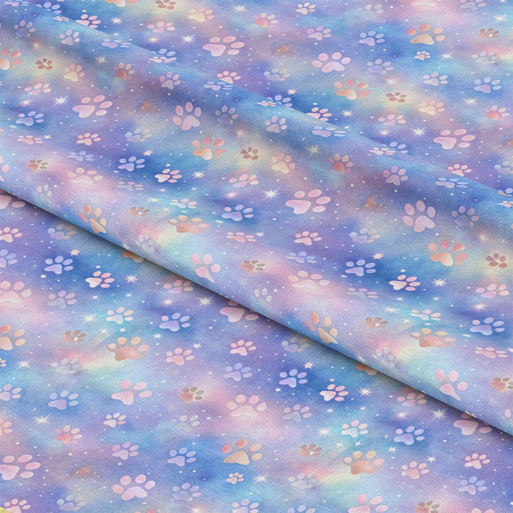 Dog Paws Pattern 10 Quilting Cotton Fabric