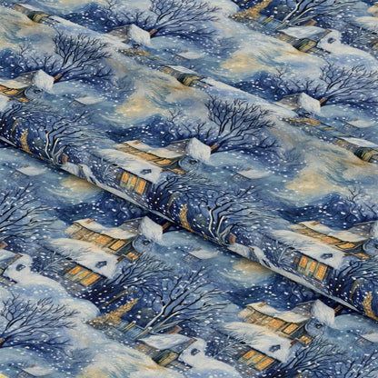 Winter Under the Dawn Pattern 22 Quilting Cotton Fabric