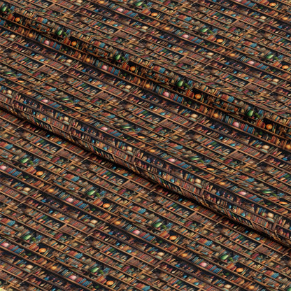 Bookshelf Pattern 1 Quilting Cotton Fabric