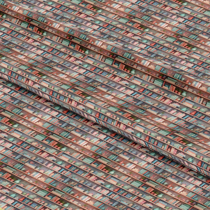 Bookshelf Pattern 12 Quilting Cotton Fabric