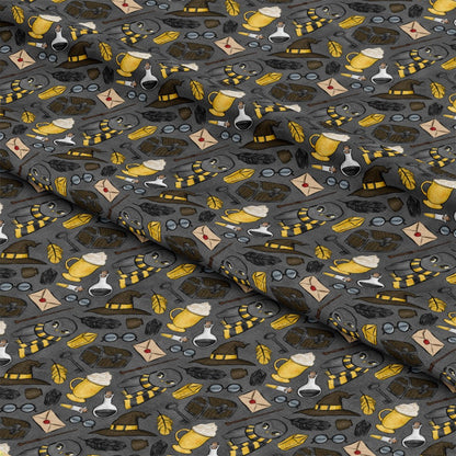 Wizard Magic School Pattern 2 Quilting Cotton Fabric