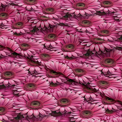 Realistic Flowers Pattern 16 Quilting Cotton Fabric