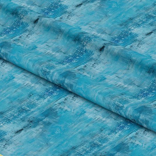 Vintage Farmhouse Blue Pattern 10 Quilting Cotton Fabric