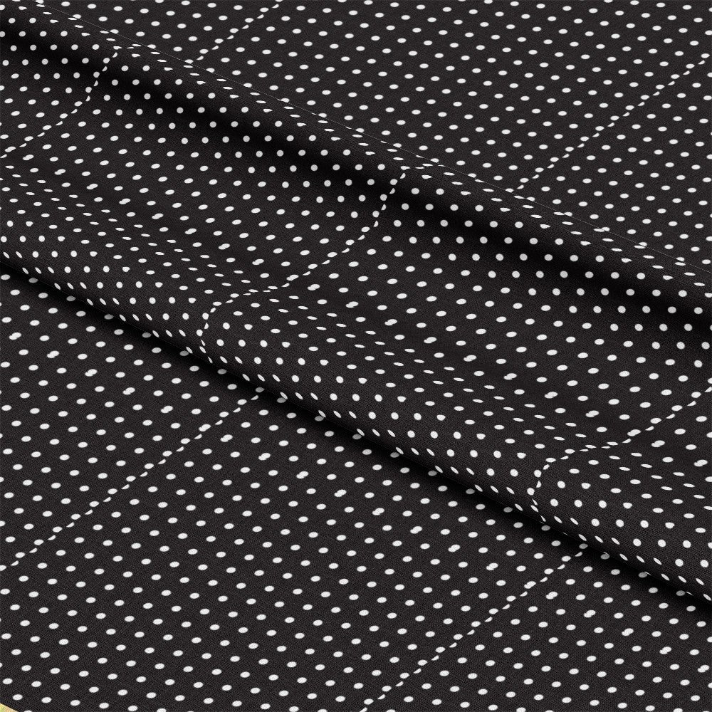 50s Black and Red Diner Pattern 2 Quilting Cotton Fabric